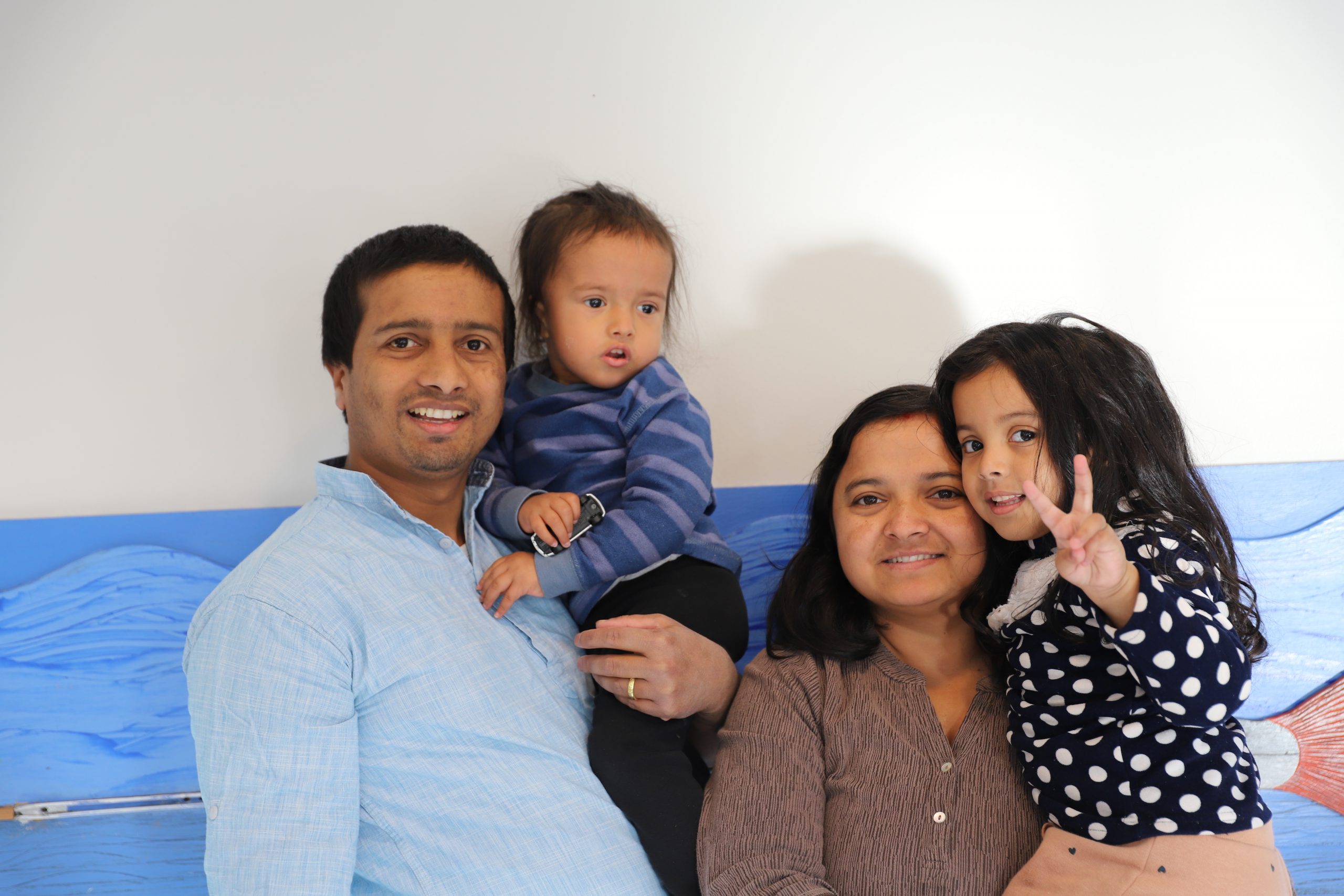 Bilde av minoritetsfamilie